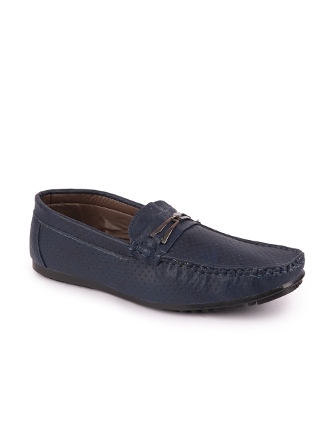

FAUSTO Men Navy Blue Loafers