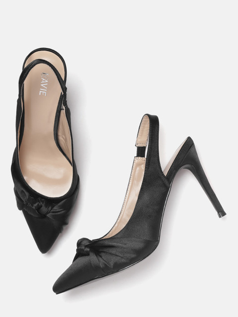 

Lavie Women Black Solid Heels