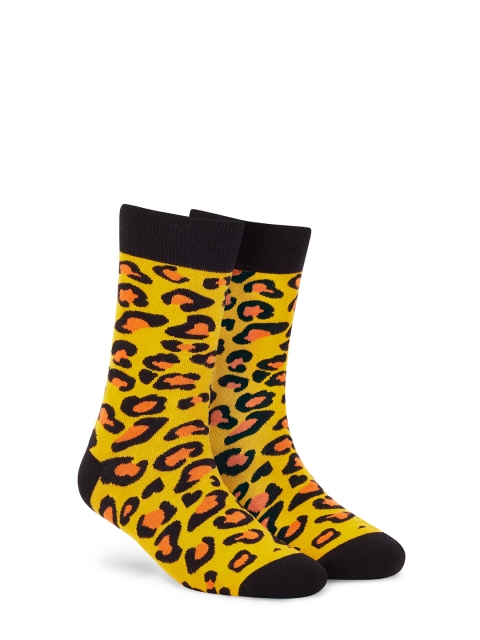 

Dynamocks Unisex Multicoloured Patterned Calf-Length Socks, Multi