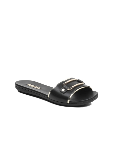 

ALDO Women Black Solid Open Toe Flats
