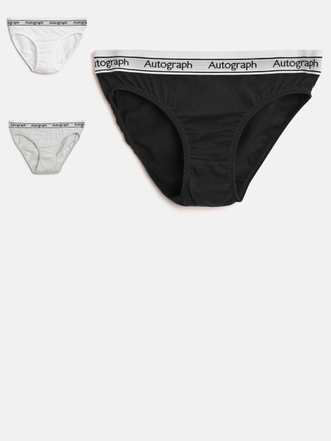 

Marks & Spencer Girls Pack of 3 Solid Briefs T717516A, White