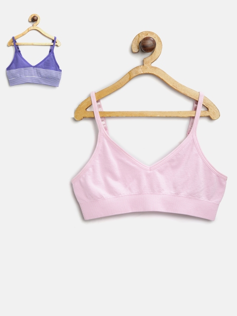 

Marks & Spencer Girls Pack of 2 Beginners Bra T713447S, Purple