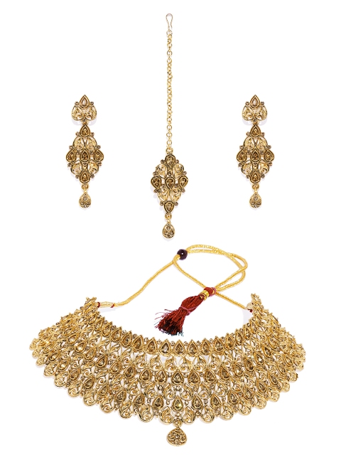 

Spargz Gold-Plated LCT Stone Jewellery Set