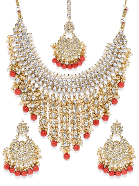 

Spargz Gold-Plated Kundan Jewellery Set