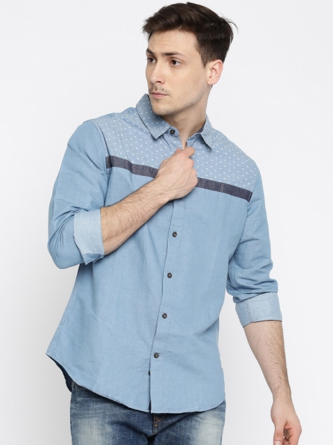 

United Colors of Benetton Blue Casual Shirt