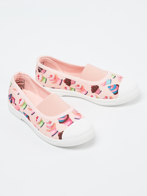 

Fame Forever by Lifestyle Girls Pink Slip-On Sneakers