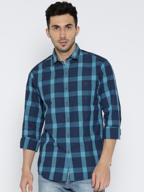 

Jack & Jones Grey Printed Slim Casual Shirt