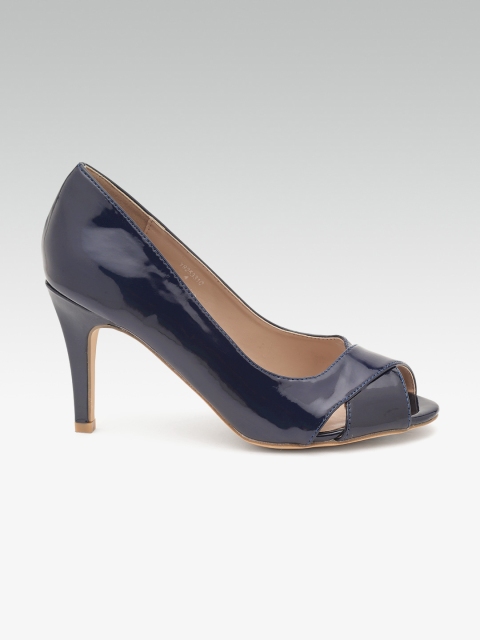 

DOROTHY PERKINS Women Navy Blue Solid Pumps