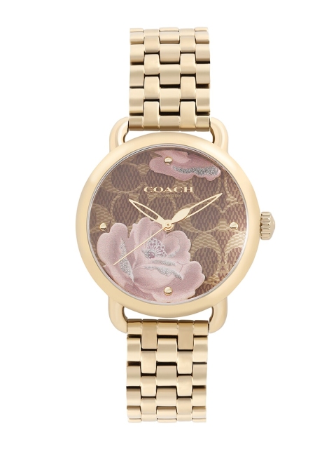 

Coach Women Gold-Toned Analogue Watch CO14503164W