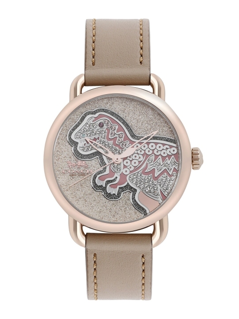 

Coach Women Brown Analogue Watch