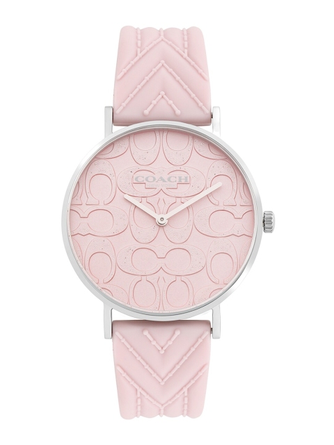 

Coach Women Pink Analogue Watch CO14503025W