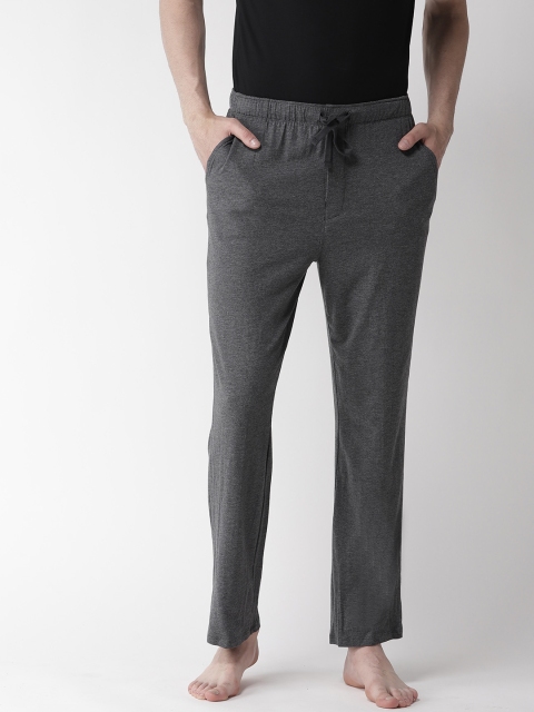 

Marks & Spencer Men Grey Melange Solid Lounge Pants