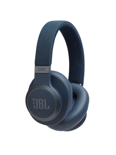 

JBL Blue Unisex Live 650BTNC Wireless Over-Ear Noise-Cancelling Headphones
