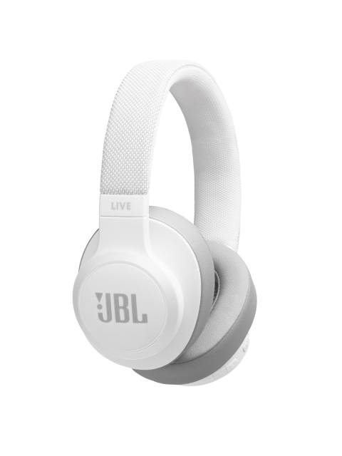 

JBL Unisex White Live 500BT Wireless Over-Ear Voice Enabled Headphones