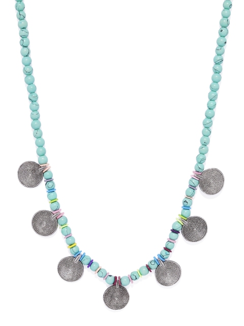 

Pipa Bella Blue Metal Antique Necklace