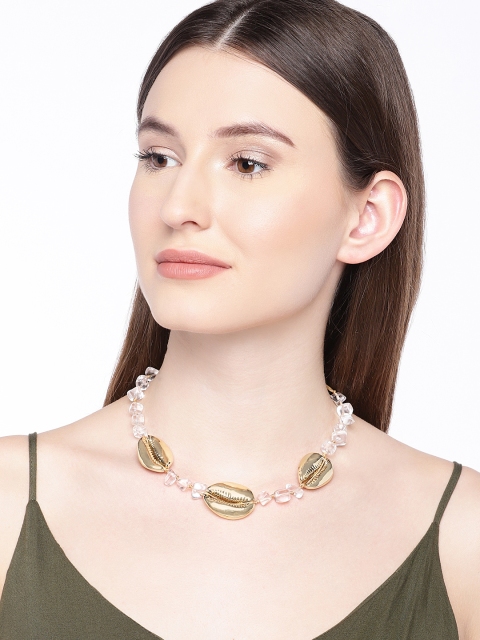 

Pipa Bella White Metal Necklace