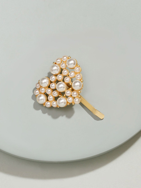 

Pipa Bella White Embellished Bobby Pins