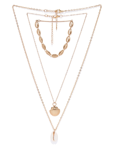

Pipa Bella Set of 3 Necklaces, Gold