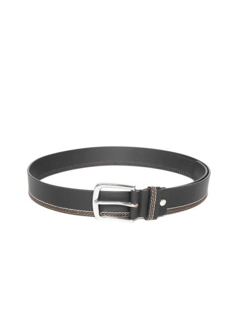 

Park Avenue Raymond Men Black Leather Solid Belt