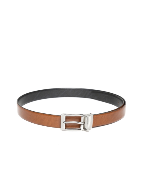 

Park Avenue Men Tan Brown & Black Leather Reversible Belt