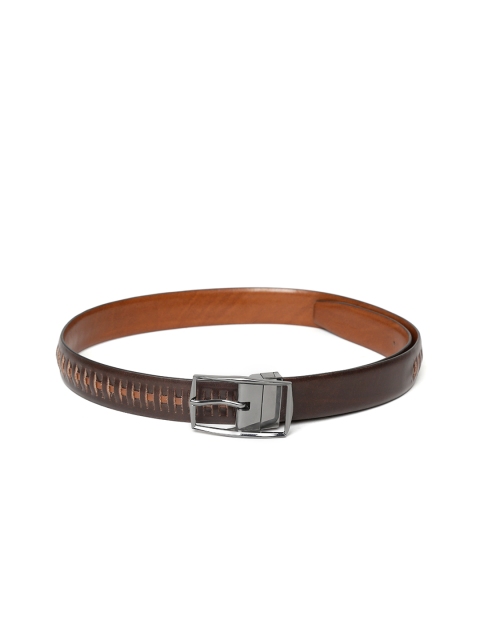 

Park Avenue Men Brown Reversible Leather Belt