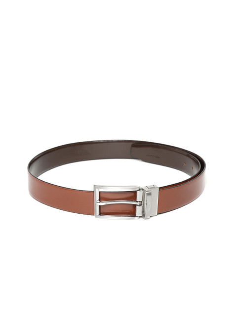 

Park Avenue Men Brown Leather Reversible Belt