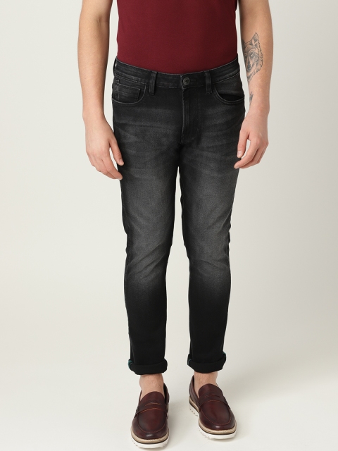 

United Colors of Benetton Men Black Skinny Fit Clean Look Stretchable Jeans