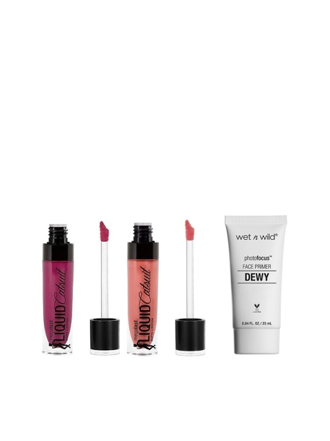 

Wet n Wild Sustainable Set Of 3 Beauty Kits, Peach