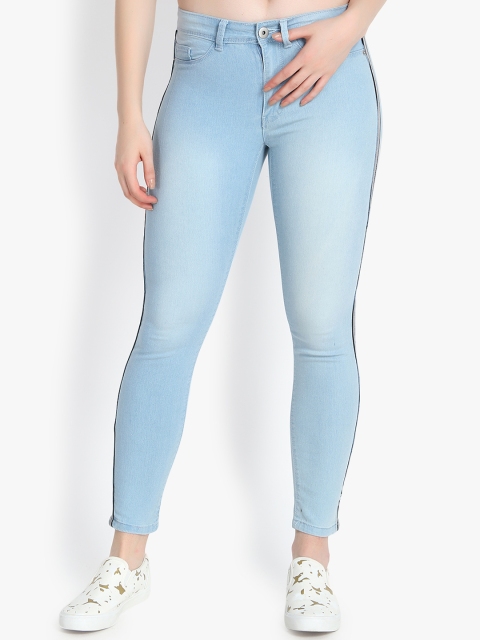 

Kotty Women Blue Skinny Fit High-Rise Clean Look Jeans