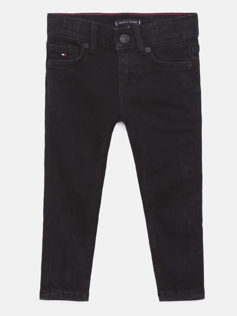 

Tommy Hilfiger Boys Black AI SIMON Skinny Fit Stretchable Jeans