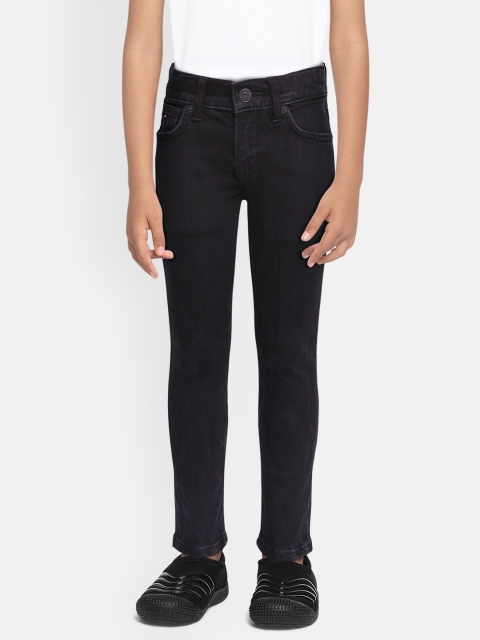 

Tommy Hilfiger Boys Black Skinny Fit Stretchable Jeans