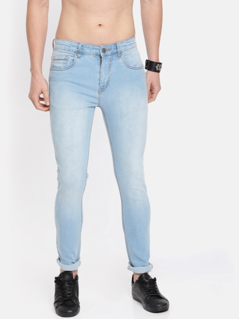 

Roadster Men Blue Skinny Fit Mid-Rise Clean Look Stretchable Jeans