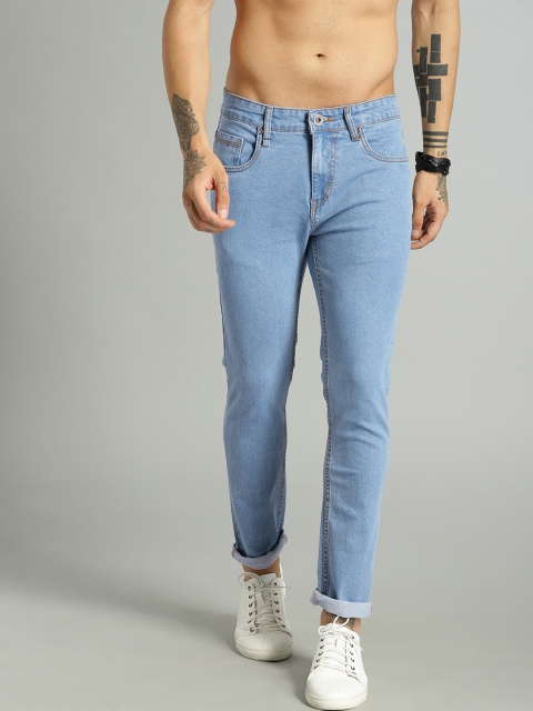 

Roadster Men Blue Skinny Fit Mid-Rise Clean Look Stretchable Jeans