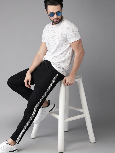 

Moda Rapido Men Black Slim Fit Low-Rise Clean Look Stretchable Jeans