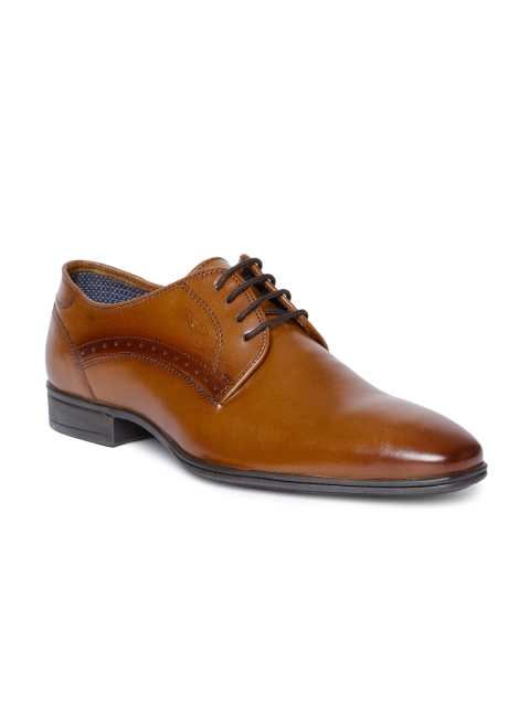 

Park Avenue Men Brown Formal Leather Derbys