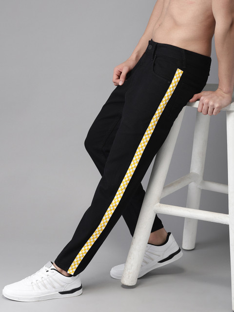 

Moda Rapido Men Black Slim Fit Low-Rise Clean Look Stretchable Jeans