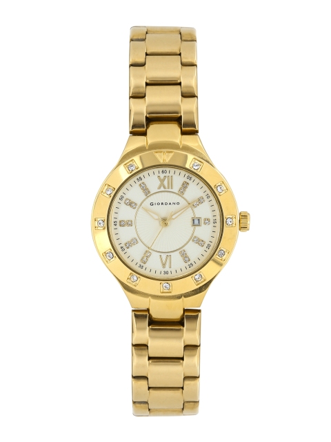 

GIORDANO Women Gold-Toned Dial Watch 6203-11