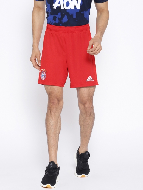 

Adidas Men Red FC Bayern Munchen Home Football Shorts
