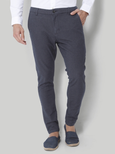 

SELECTED Men Grey Solid Urban Slim Fit Chinos