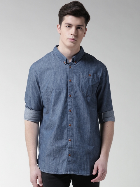 

Tommy Hilfiger Blue Denim Casual Shirt