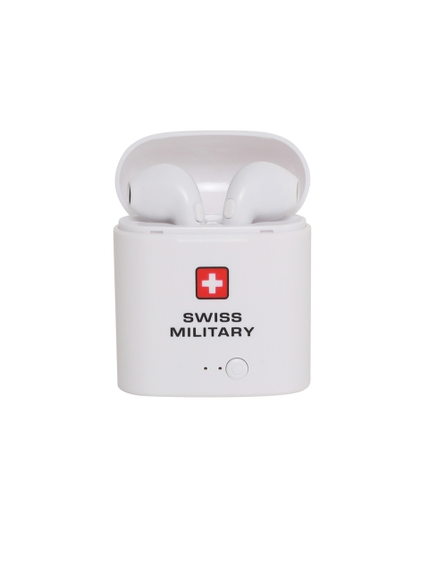 

Swiss Military White True Wireless Earbuds