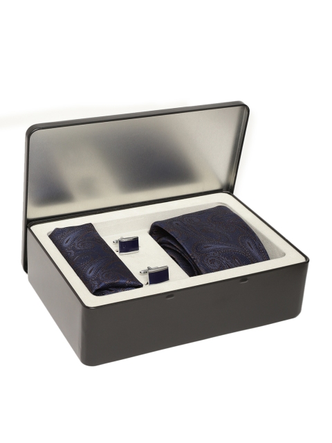 

Lino Perros Men Navy Blue Accessory Gift Set