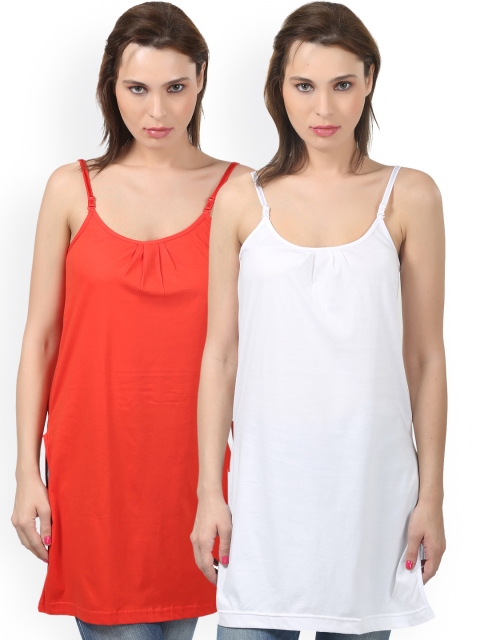 

Bodycare Pack of 2 Camisoles E47WRE, Red