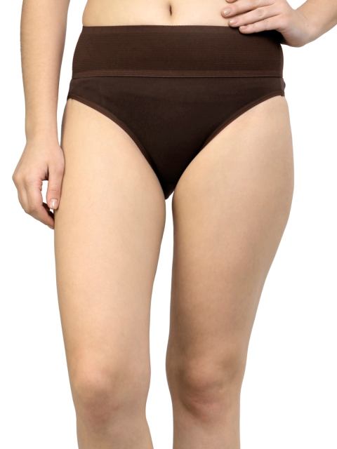 

Softrose Women Coffee Brown Briefs TT2003