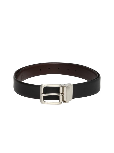 

Allen Solly Men Black Leather Belt