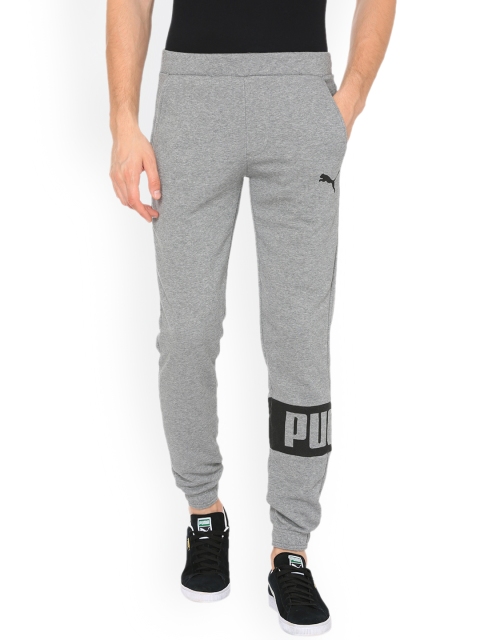 

Puma Men Grey Melange Solid Slim-Fit Joggers