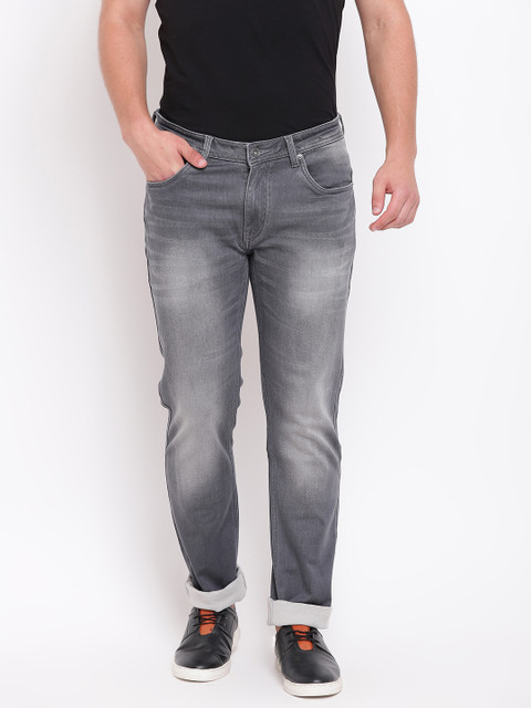 

Blackberrys Men Grey Slim Fit Low-Rise Clean Look Stretchable Jeans
