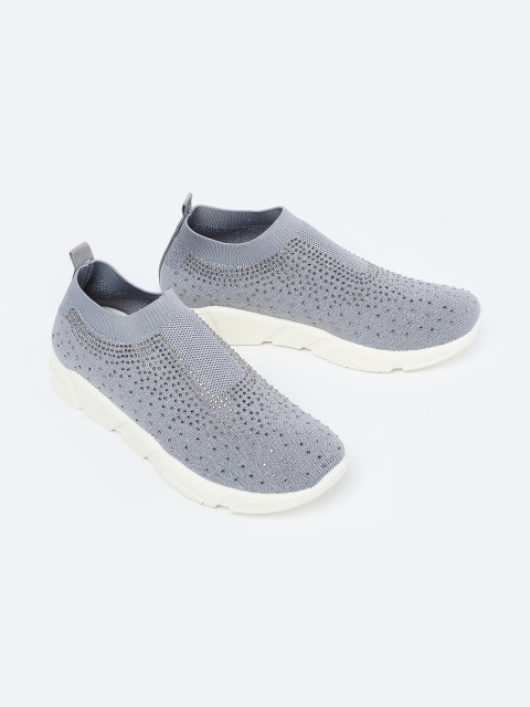 

Ginger by Lifestyle Women Grey Sneakers