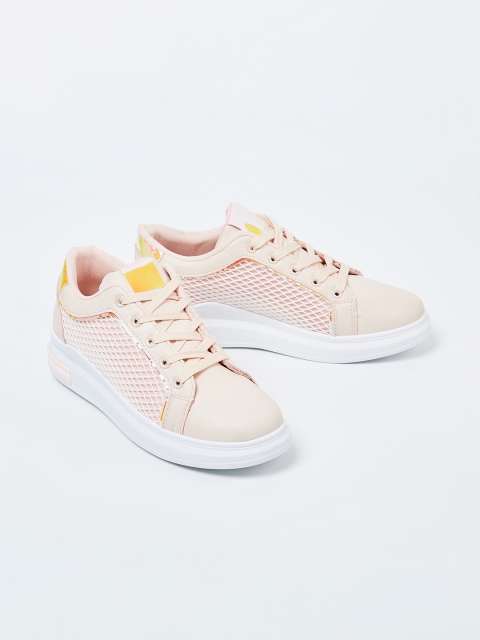 

Ginger by Lifestyle Women Pink Sneakers