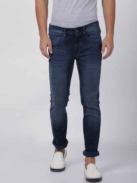

Llak Jeans Men Blue Skinny Fit Mid-Rise Clean Look Stretchable Jeans